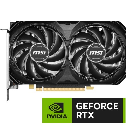 MSI 8GB GEFORCE RTX 4060 TI 8G VENTUS 2X BLACK E1 OC GDDR6 128Bit HDMI 3xDP