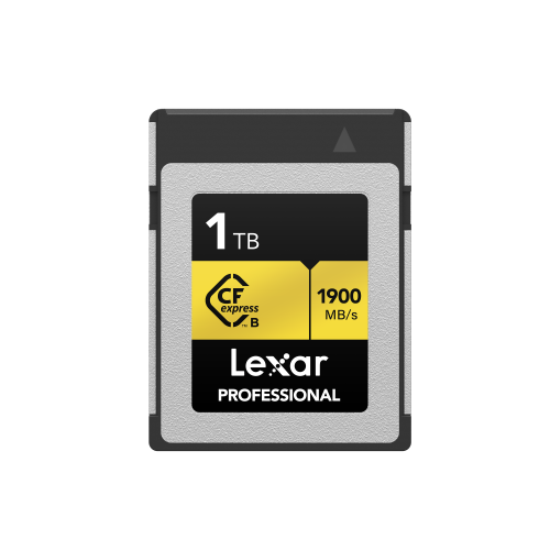 1TB LCXEXPR001T-RNENG CF-EXP PROFESSIONAL CFEXPRESS TYPE-B CARD UP TO 1900MB/S READ 1500MB/S WRITE