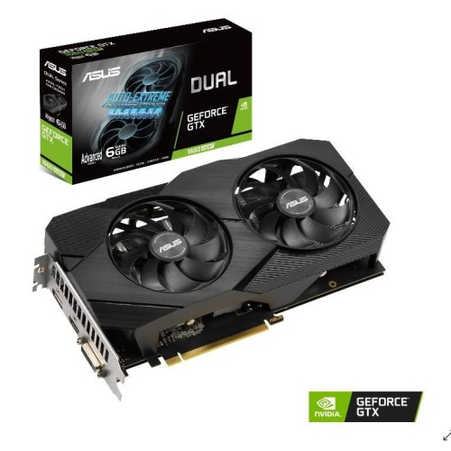 DUAL-GTX1660S-O6G-EVO 6GB GDDR6 HDMI DVI DP 192Bit