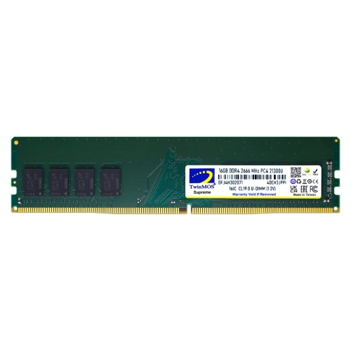 TWINMOS 16GB 2666Mhz DDR4 Kutulu PC Bellek (MDD416GB2666DWO)