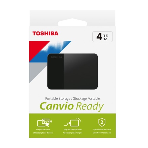 Toshiba Canvio Ready 4TB Usb 3.2 Gen1 HDTP340EK3CA