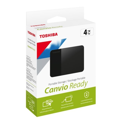 Toshiba Canvio Ready 4TB Usb 3.2 Gen1 HDTP340EK3CA