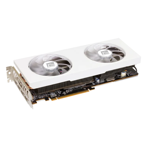 POWERCOLOR RX7700XT 12G-P/WHITE GDDR6 192BIT