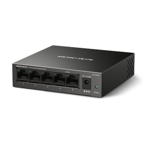 TP-LINK MERCUSYS MS105GS 5PORT 10/100/1000 MASAÜSTÜ SWITCH (YÖNETİLEMEZ)