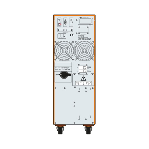 MAKELSAN MAKELSAN POWERPACK SE 10KVA 5-10DK 20x12V/9AH 1F/1F ONLİNE UPS MU10000N11EAG01