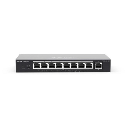 REYEE RG-ES209GC-P 9PORT GIGABIT SWITCH 8P POE 120W