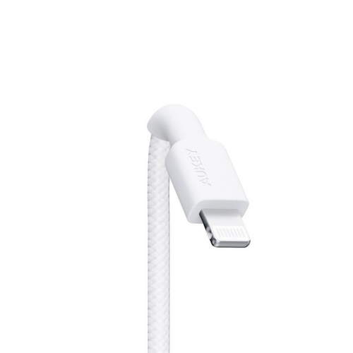 AUKEY CB-BAL7-WH NAYLON ÖRGÜLÜ USB-A LİGHTNİNG KABLOSU 0.9MT