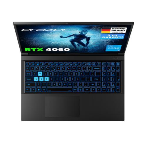 ERAZER Erazer Deputy P60 MD62594 [i5-12450H] 16GB 512GB SSD 15.6 8GB RTX4060 FDos