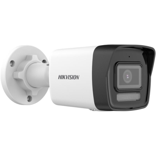 HIKVISION DS-2CD1023G2-LIUF 2Mpix, 2,8mm Lens,  H265, 30Mt Gece Görüşü, Hybrid Light, SD Kart,Dahili Mikrofon, PoE, Bullet IP Kamera