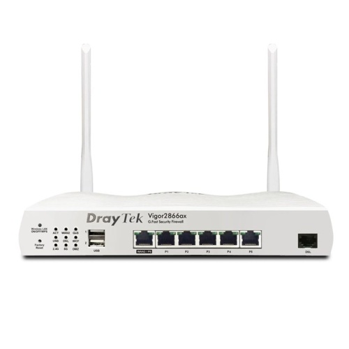 Draytek Vigor 2866ax VDSL2&ADSL2 Dual-WAN Firewall