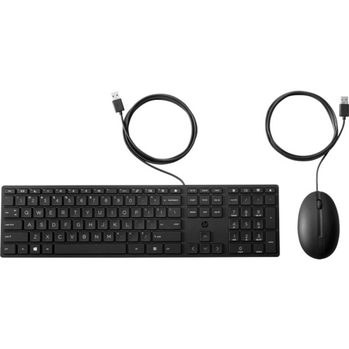 HP 320MK Kablolu Set Klavye & Mouse Siyah 9SR36AA