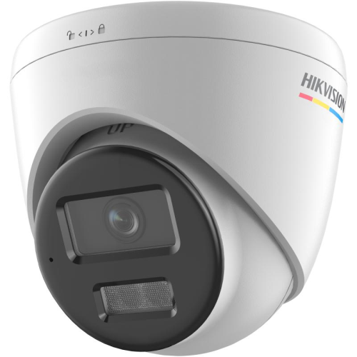 HIKVISION DS-2CD1347G2H-LUF, 4Mpix, 2,8mm Lens, H265+, 30Mt Gece Görüşü, Dahili Mikrofon, Color Vu Lite, Full Time Color, Dome IP Kamera