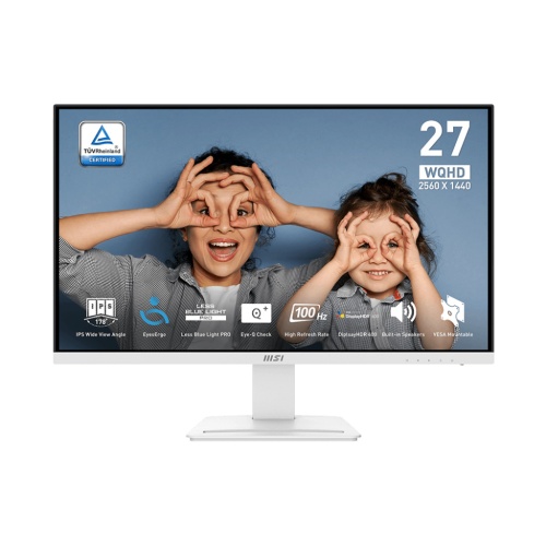 MSI MSI 27 PRO MP273QW E2 2560x1440 (WQHD) 16:9 FLAT IPS 100HZ 1MS FREESYNC PIVOT MONITOR