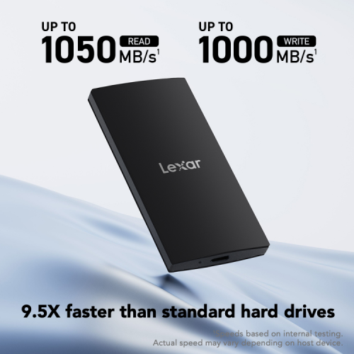 LEXAR LEXAR 2TB LSL300002T-RNBNG EXT.SSD 2TB USB3.2 GEN2 UP TO 1050MB/S READ AND 1000MB/S WRITE