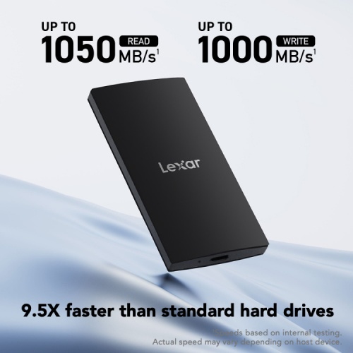 LEXAR LEXAR 1TB LSL300001T-RNBNG EXT.SSD 1TB USB3.2 GEN2 UP TO 1050MB/S READ AND 1000MB/S WRITE