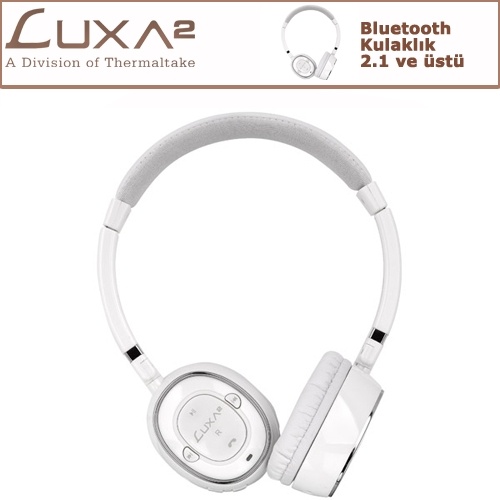 Bluetooth Kulaklık-Beyaz LHA0049-B