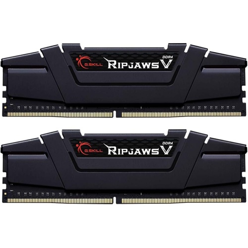 GSKILL RipjawsV Siyah DDR4-3200Mhz CL16 32GB (2X16GB) DUAL (16-18-18-38) 1.35V