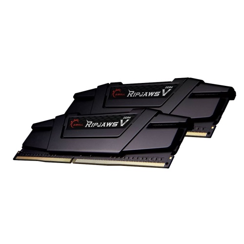 64 GB (2X32GB) DDR4 3600MHz GSKILL RIPJAWSV SIYAH CL18 (F4-3600C18D-64GVK)