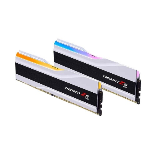 GSKILL GSKILL Trident Z5 RGB Beyaz DDR5-6000Mhz CL30 64GB (2x32GB) DUAL (30-40-40-96) 1.4V