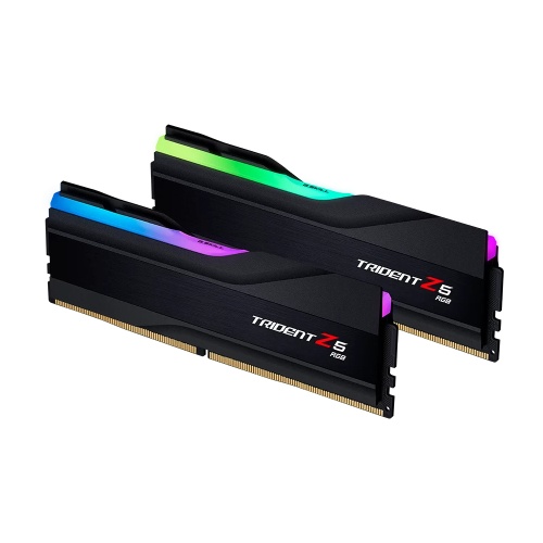 GSKILL Trident Z5 RGB Siyah DDR5-6800Mhz CL34 48GB (2x24GB) DUAL (34-46-46-108) 1.35V
