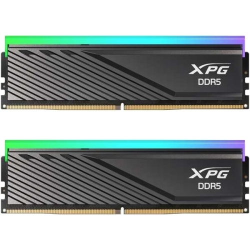 ADATA XPG Lancer Blade Siyah RGB DDR5-6400Mhz CL32 48GB (2x24GB) Dual Kit (32-39-39) 1.40V