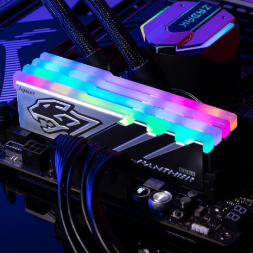 APACER Apacer Panther RGB 16GB 1x16GB 6000MHz CL40 DDR5 Gaming Ram (AH5U16G60C6229BAA-1)