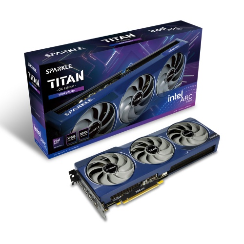 INTEL SPARKLE NTEL ARC B580 TITAN OC 12GB EKRAN KARTI