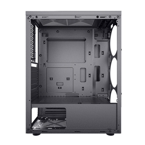 GAMEBOOSTER  gb-f3101b  usb 3.0, atx mesh, rgb fan, siyah kasa
