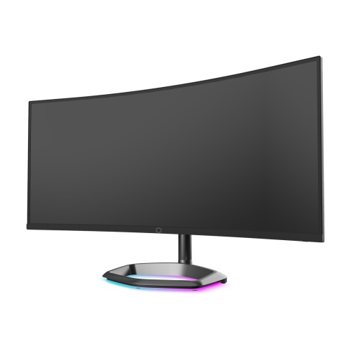 COOLERMASTER CM 34 GM34-CWQ 144Hz 0.5ms 2xHDMI, DP, Type C,B,  FreeSync, UWQHD ARGB Cored Gaming Monitör
