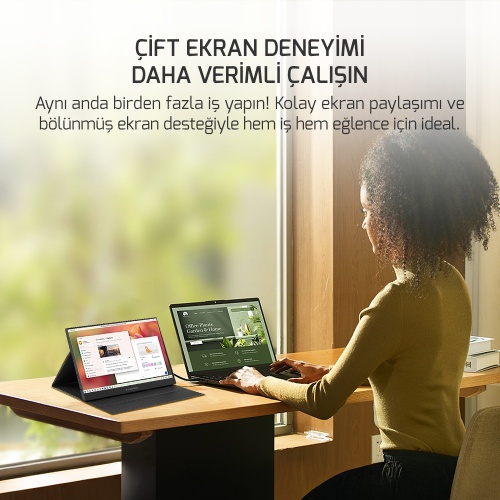 EZCOOL EZCOOL LITE E15 15,6’’ 60HZ FHD PORTABLE TAŞINABİLİR MONİTÖR (SIFIR ÖLÜ PİKSEL GARANTİLİ)