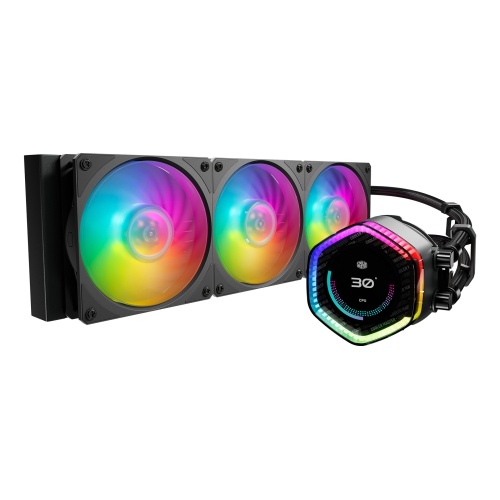 COOLERMASTER MasterLiquid ION 360mm ARGB Led Fanlı İşlemci Sıvı Soğutma Kiti  (İntel1700/AM5 destekli)