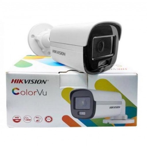 HIKVISION COLORVU DS-2CE10DF0T-PF 2MP 3.6MM 20MT IP67 HD-TVI IR BULLET KAMERA