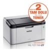 BROTHER HL-1211W-2T Mono Laser Yazıcı Wi-Fi (2xTam Dolu Toner)