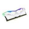 TEAM  t-force delta rgb white 32gb(2x16gb) 7800mhz ddr5 cl38 gaming ram (ff4d532g7800hc38ddc01)