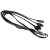 CORSAIR CC-8900326 Carbide SPEC-DELTA RGB +12V RGB 4-pin 1-to-3 Splitter Cable