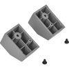 CORSAIR CC-8900460 iCUE 4000X/4000D/4000D Airflow Rear Case Feet, Gray