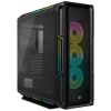 CORSAIR CASE-CC-9011230-WW iCUE 5000T RGB Tempered Glass Mid-Tower ATX PC Case — Black