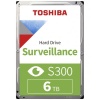 TOSHIBA 3,5 S300 6TB 256MB 5400RPM HDWT860UZSVA