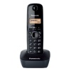 PANASONIC KX-TG1611 50 Rehber 10 Tekrar Arama Caller id Arkadan Aydınlatmalı Siyah