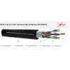 ERAT  EDC-250C6UPE1BC-500 500MT UTP PE TEK KILIFLI CAT6 OUTDOOR NETWORK KABLO SIYAH 23AWG 0.58MM %100 BAKIR