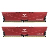 Team T-Force Vulcan Z Red 16GB(2x8GB) 3200Mhz CL16 DDR4 Gaming Ram (TLZRD416G3200HC16FDC01)