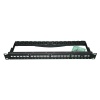 EDP-C6UTP-024 CAT6 UTP MODÜLER 24 PORT BOŞ PATCH PANEL