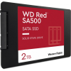 WDS200T2R0A Red SA500, 2TB, 560/530, SERVER ve NAS için Enterprise, 2,5&quot; SATA, SSD