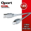 Q-Pr1.5 Usb 2.0 1.5M Yazıcı Kablosu