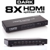 DK-HD-SP8X1 Full HD 1 Giriş 8 Çıkışlı HDMI Splitter (Sinyal Çoğaltıcı)