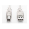 S-link SL-U2010 Usb2.0 10m Şeffaf Yazıcı Kablo