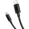 RAVPOWER Type-C to Lightning Cable 1m TPE Black