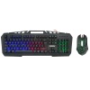 KMX-99 GAMING USB KABLOLU Q KLAVYE MOUSE SET SIYAH