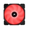 FAN CO-9050080-WW AF120 LED Low Noise Cooling Fan, Single Pack-Red