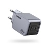 UGREEN NEXODE PRO 45W GAN HIZLI ŞARJ CİHAZI TYPE-C QC PD 2XUSB-C UZAY GRİSİ 35008